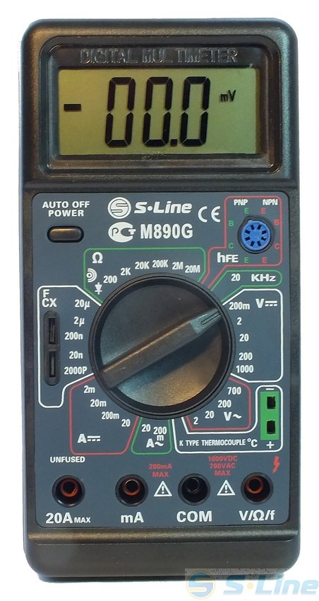 "Мультиметр S-Line:M-890G"