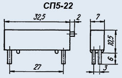 СП5-22-1Вт-330 ОМ-5%