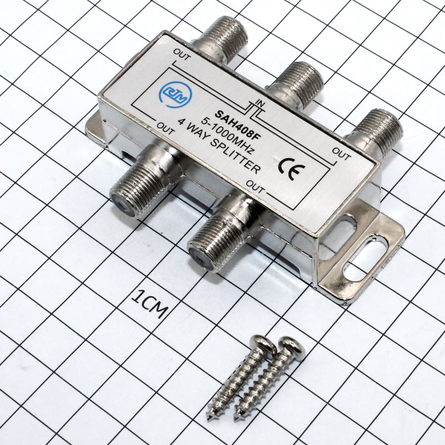 Разветвитель на 4 TV (Splitter на 4 TV) RTM (SAH408F)(APA-222)