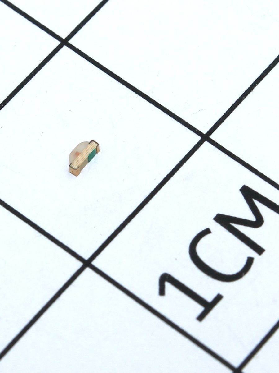 SMD0802 красный, 120гр., 300мкд KPA-2106EW