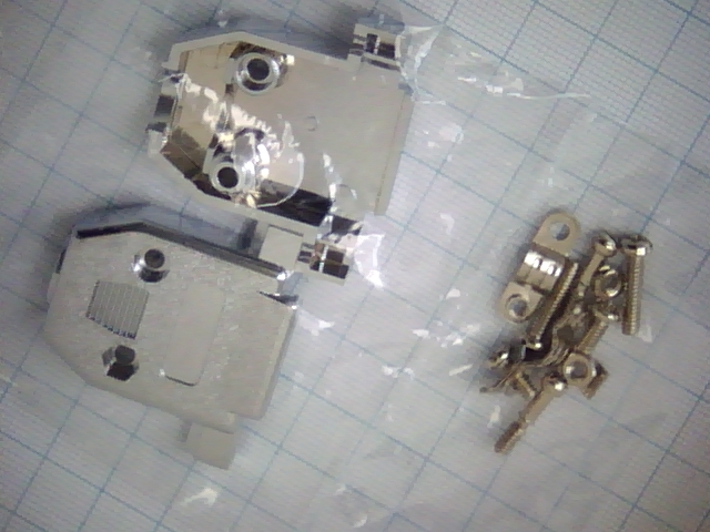 Корпус разъема 15 pin металлизир. (DN-15C)