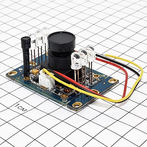 KIT-MP1900 Цветная CCD видеокамера KIT-MP1900 Цветная CCD видеокамера