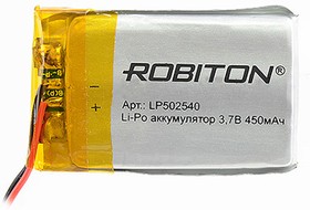  - 3,7V /  450mAh -LP502540   
