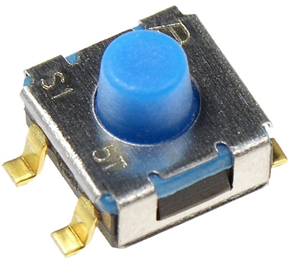 Кнопка тактовая SMD, 4,8х4,5х4,0 (7914G-1-000E)