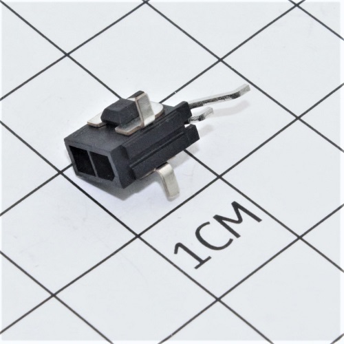 Micro-Fit  2 конт. (п) на плату, шаг 3,0мм, SMD (3-794627-2)