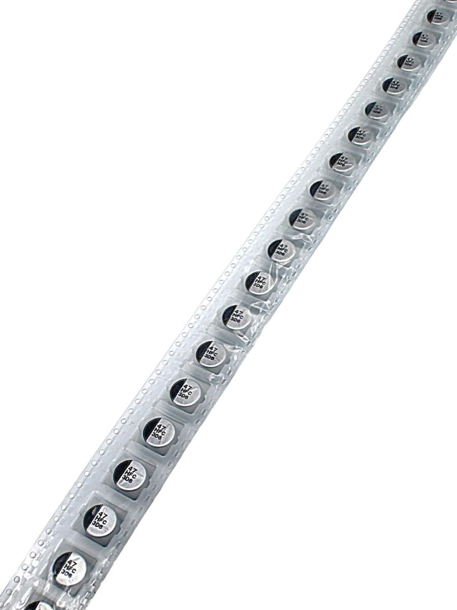 EEVFC1H470P/чип эл-лит 50В-47 мкФ (10*10,2) Panasonic/FC