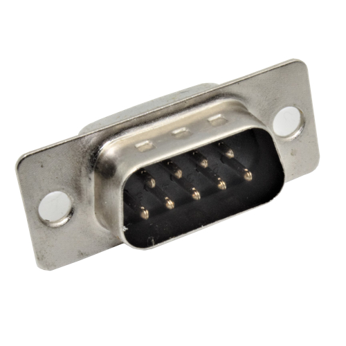 Разъем  9 pin (п) на кабель (DB-9M) Connfly