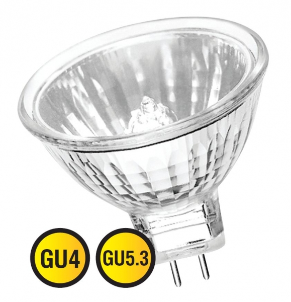 220В/100Вт/ d- 50mm / с защитным стеклом "" MR16/GU5.3 220/100 ( , )