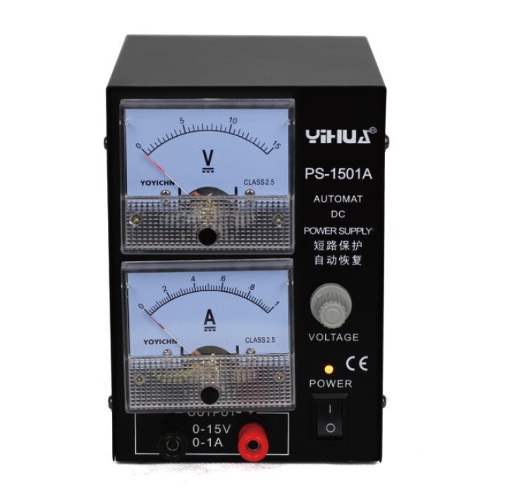 гарантия 6мес. Источник питания:YH1501A (15В/1А) Yihua