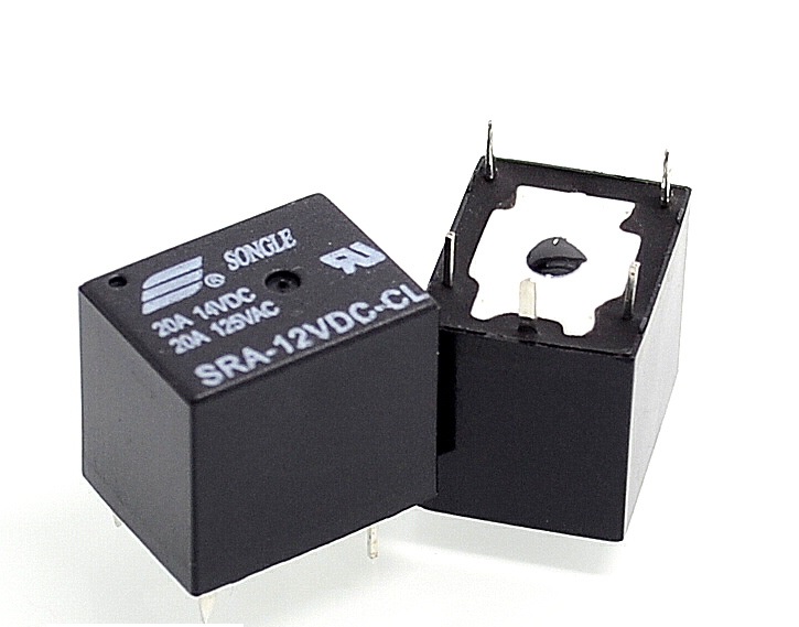 18х15х15 на плату, 20A =12В 1п, SRA-12VDC-CL