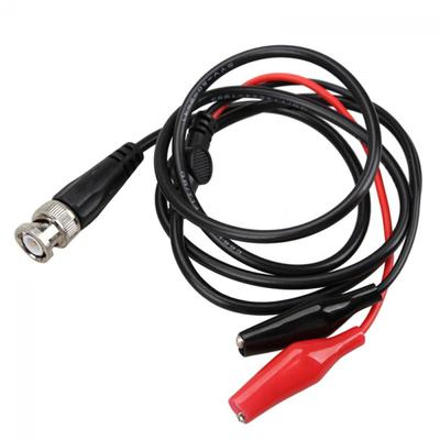 Clips Test Connection Cable, 1м / гарантия не предусмотрена Щупы для-осциллографа BNC с крокодилами