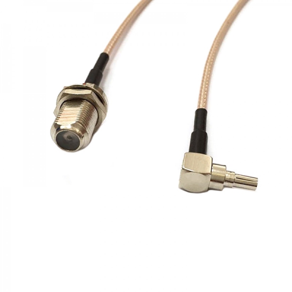 Пигтейл / антенный переходник для подключния USB модема к внешней антенне Переходник F гнездо - CRC9 (F-female-CRC9) / GR-6