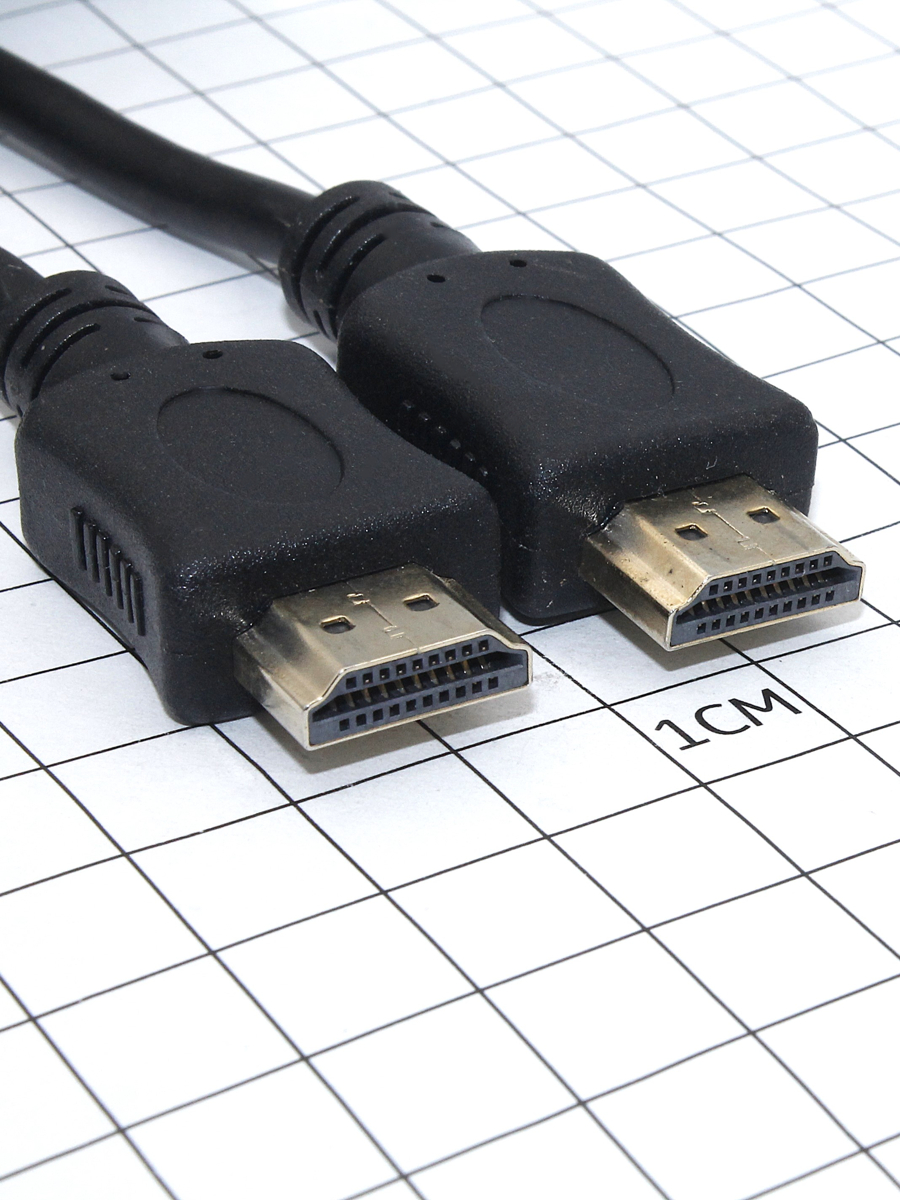 Кабель HDMI 19 (п) -19 (п),  1,5 м  GOLD (17-6203)