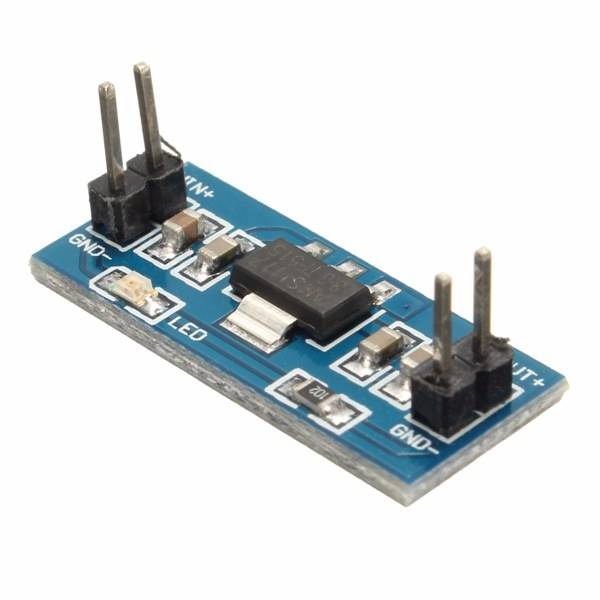 AMS1117-5 DC/DC Модуль рег. напряжения, вх 6.0~12 вых 5V, 0,8A понижающий