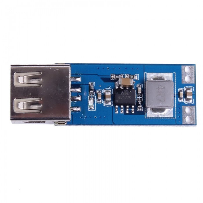 G5177C, повышающий модуль со встроенным индикатором DC/DC Модуль рег. напряжения, вх 0,9-5V вых 5V, 2A, повышающий c USB выходом MT3608