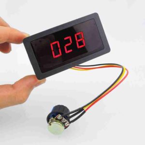 KIT-Регулятор мощности  150Вт/6-30В (скорости двигателя) с Led дисплеем
