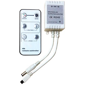 Ecola -диммер для LED ленты 1 канал 48W 12V/ 4A, с IR-ПДУ