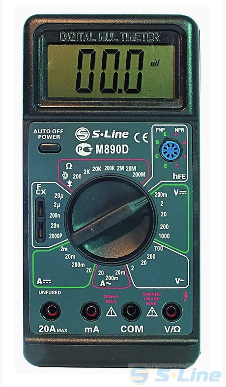 Мультиметр S-Line:M890D
