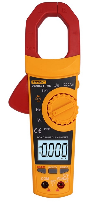 Токовые клещи Zotec (1200A AC/DC )  VC903