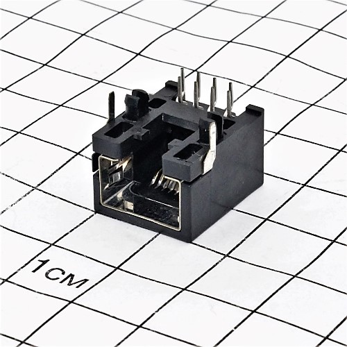 Разъем на плату 8-8 RJ-45, (85504-0001) MOLEX