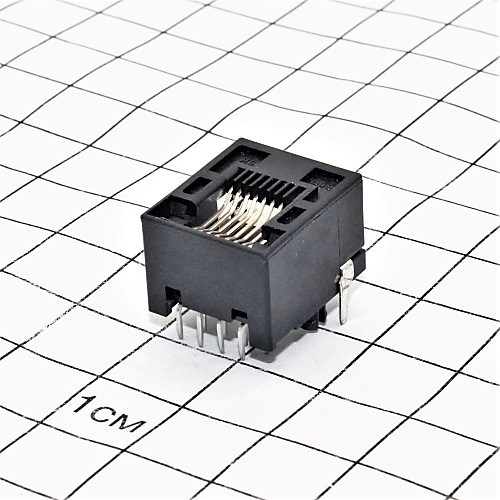 Разъем на плату 8-8 RJ-45, (85504-0001) MOLEX