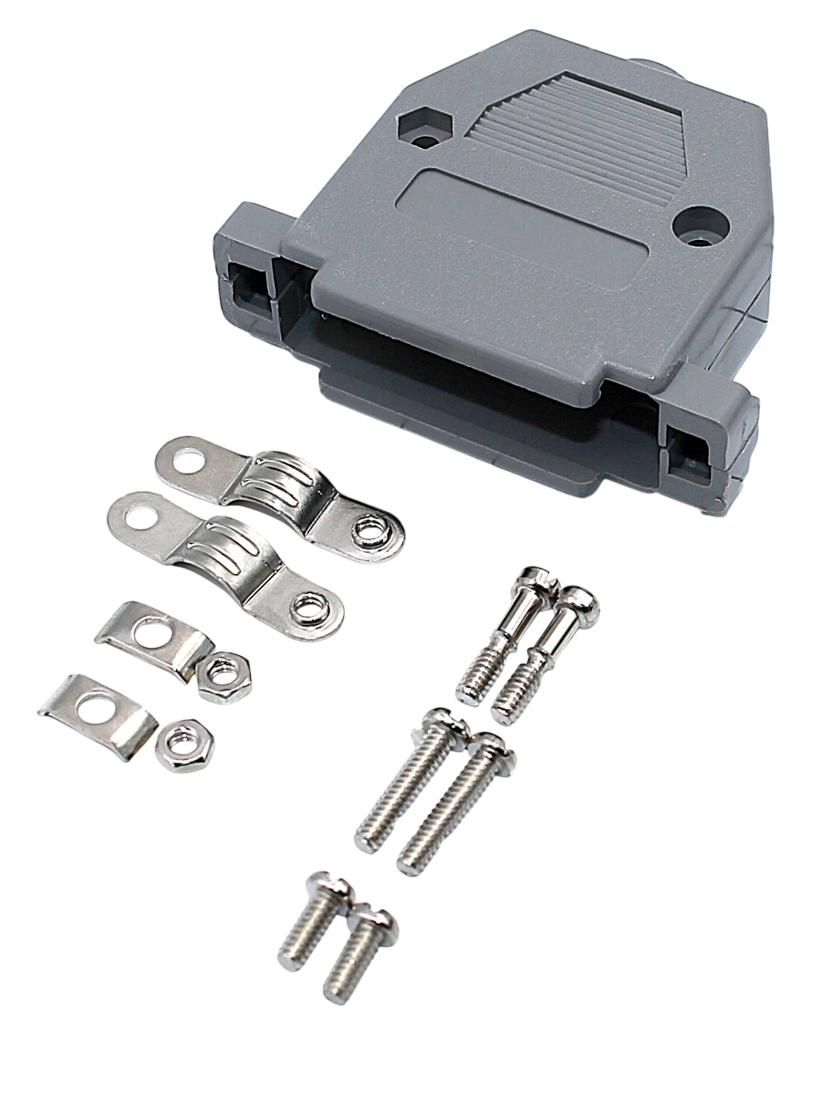 Корпус разъема 25 pin (DP-25C-G) серый