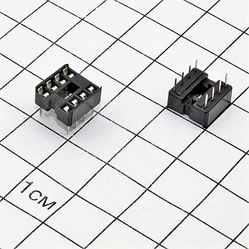 Панелька DIP  8 кон. узк. (SCS-8) (DIP-08S)