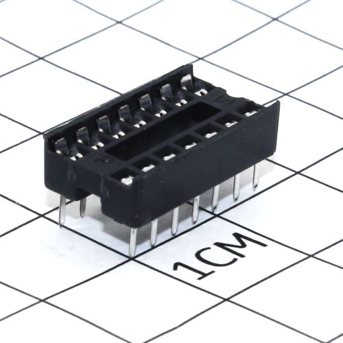 Панелька DIP 14 кон. узк. (SCS-14) (DIP-14S)