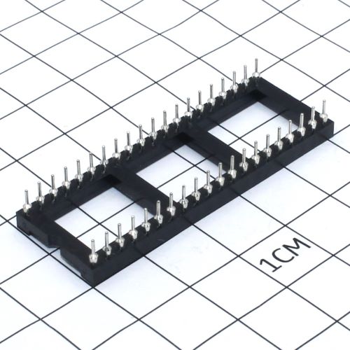 Панелька DIP 40 кон. широк. цанговая (SCLM-40) (TRL-40)