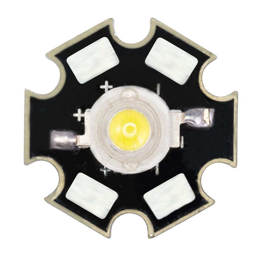 "мощный, 3Вт, белый холодный на алюм. плате (120°, 6000К, 200-220Lm) CFS3W-star" "мощный, 3Вт, белый холодный на алюм. плате (120°, 6000К, 200-220Lm) CFS3W-star"