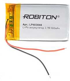  - 3,7V /  560mAh - LP403048