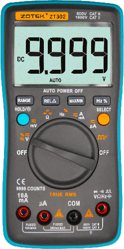 Мультиметр Zotek :ZT302