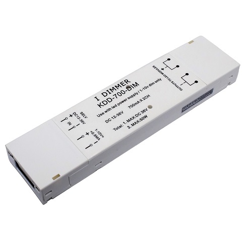 AC/DC-  LED  700mA, 6-7, 100-260VAC->12V-36V DC   KDD-700-DIM