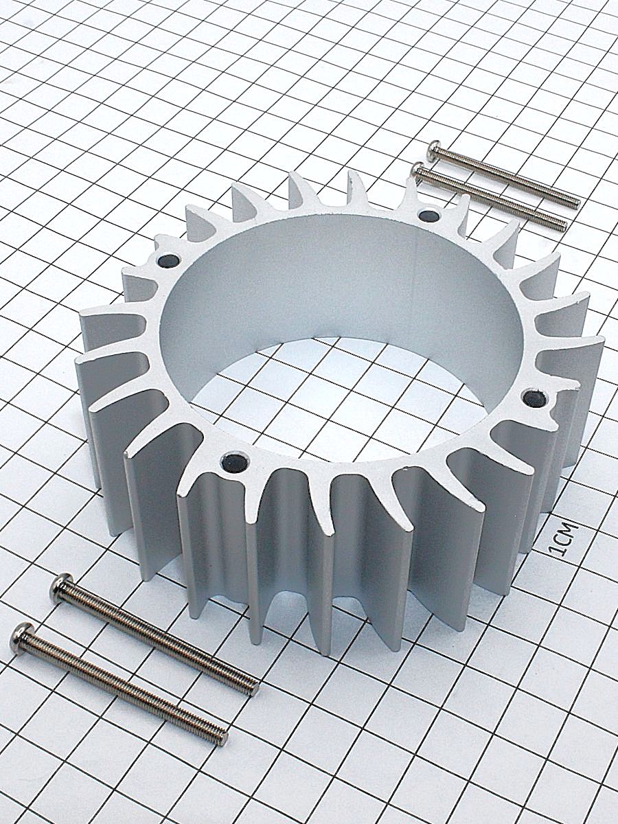 ребристый для  мощного -светодиода  D=87,2мм, H=34мм LMR040-HS00-0000-0000001 CREE серии LMR040