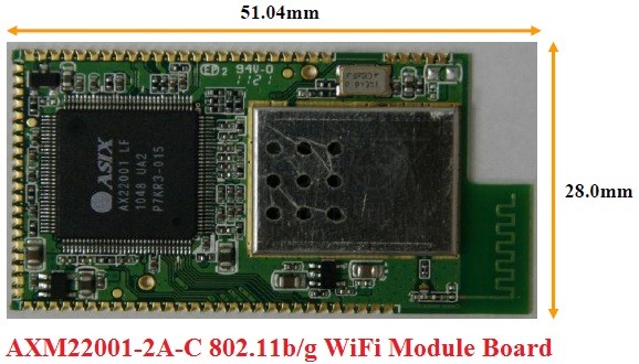  Wi-Fi  AXM22001-2A-C-802.11B