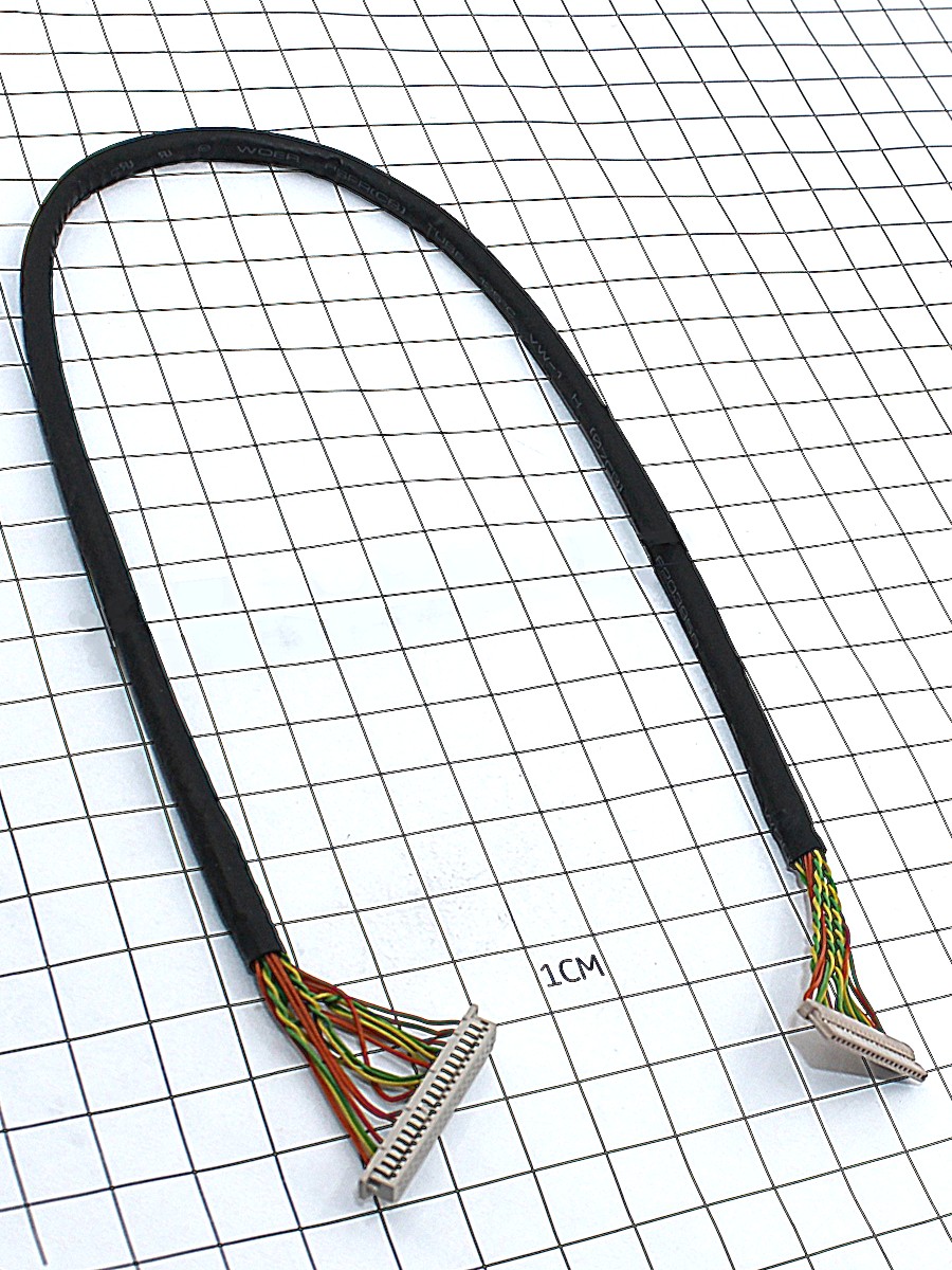 Кабель 40см LVDS для подключения промышленного ПК к LCD панели (E171460040HR) Кабель 40см LVDS для подключения промышленного ПК к LCD панели (E171460040HR)