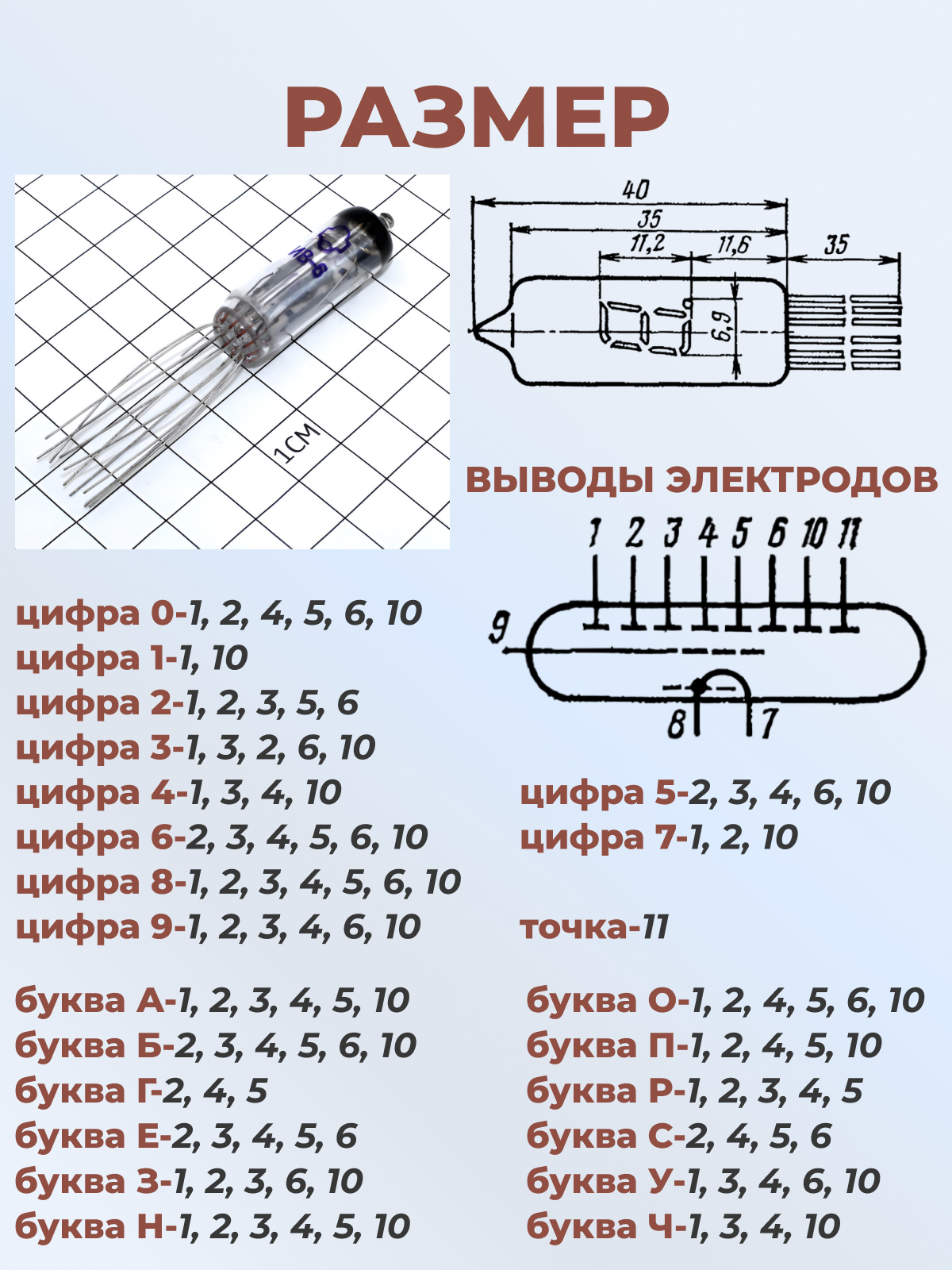Индикатор:ИВ-6  90-96г