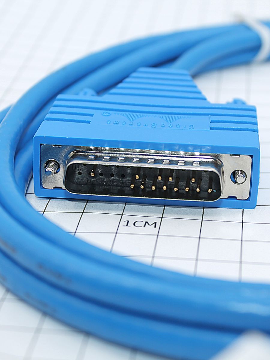 Кабель Cisco CAB-SS-232MT 3,0м  синий