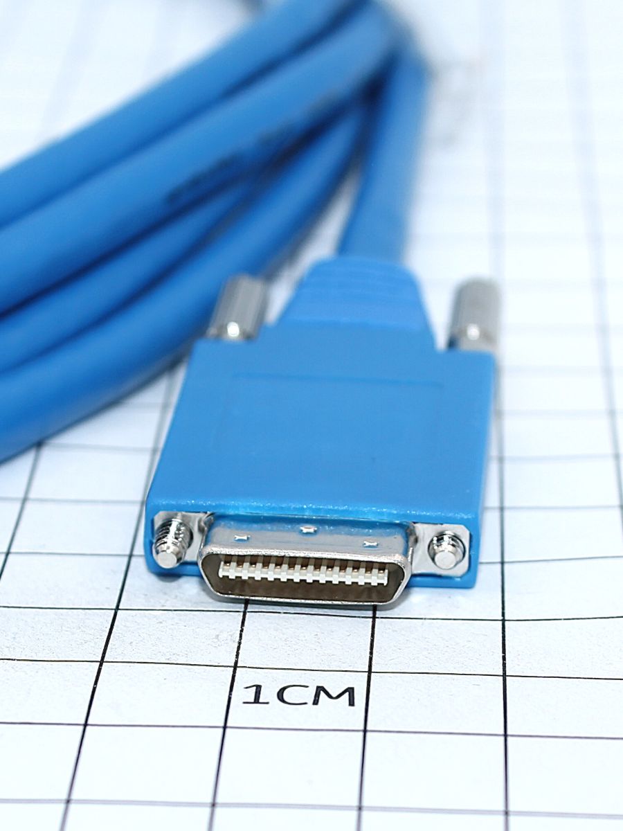 Кабель Cisco CAB-SS-232MT 3,0м  синий