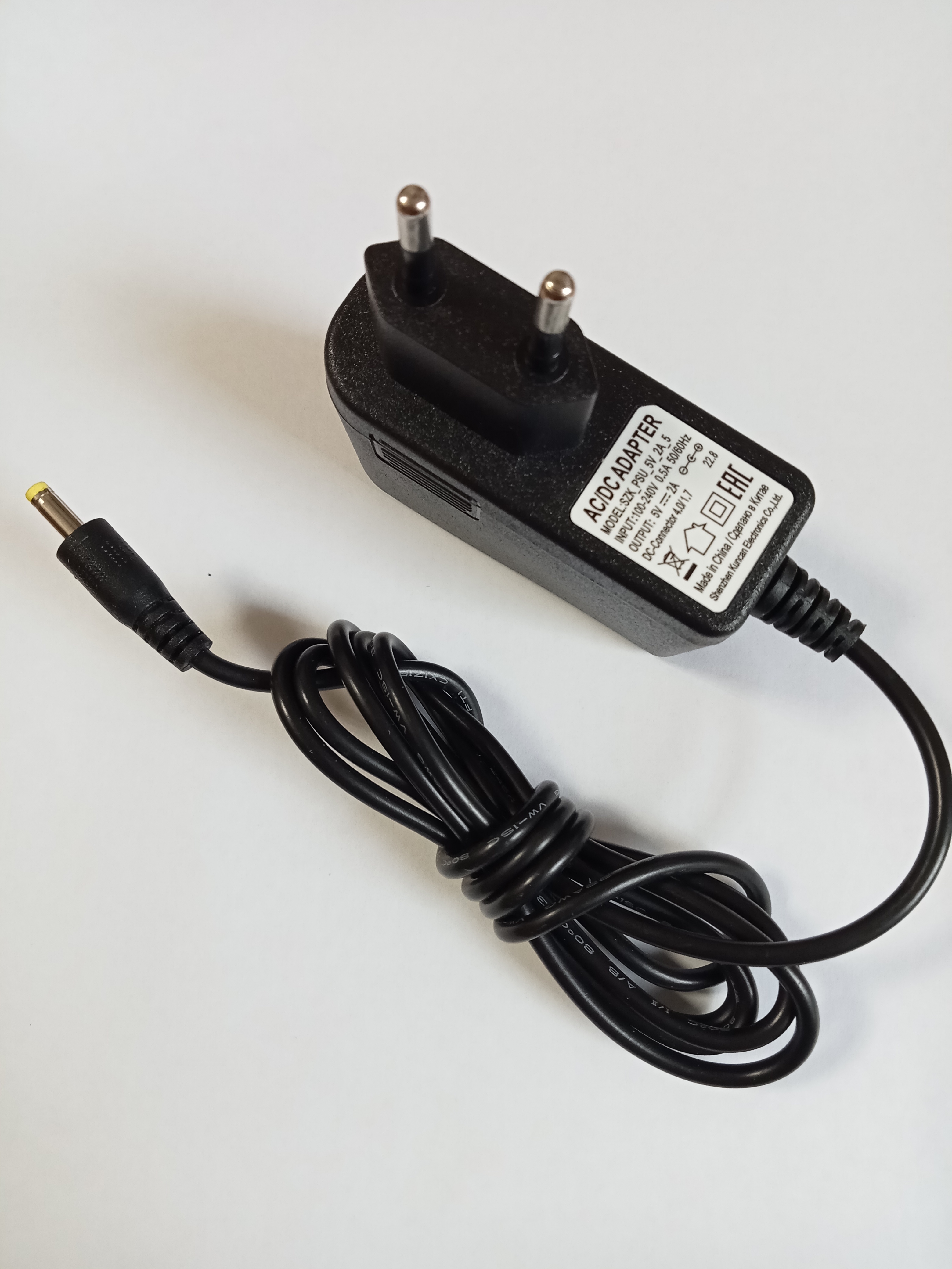 AC/DC 10W 220-> 5V/2 (SZK-PSU-5V-2A-5), 4,01,7