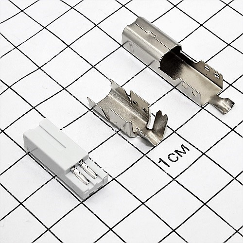 Разъем USB (п) на кабель, тип В (пайка) (USBB-SP)