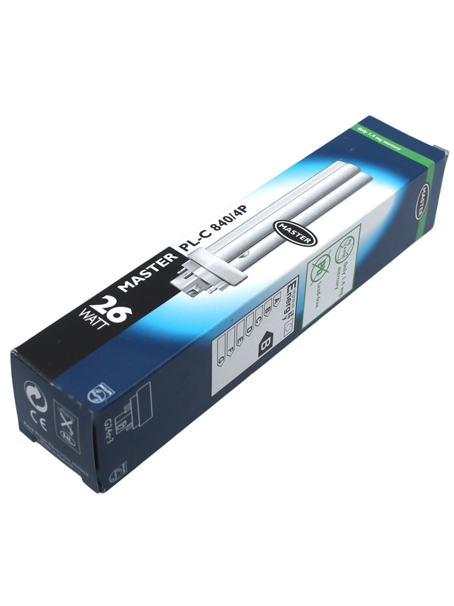Philips maste 26W/840/4P/G24q-3 люминесцентная  26Вт  PL-C ( компактная)