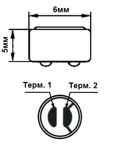 EM-6050:Микрофон электр. 1.5 В /2.2К Ом/