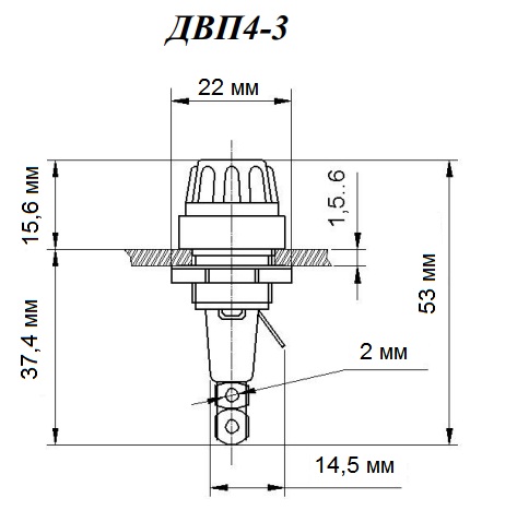 ДВП4-3В:на панель (7х30)  80-89г