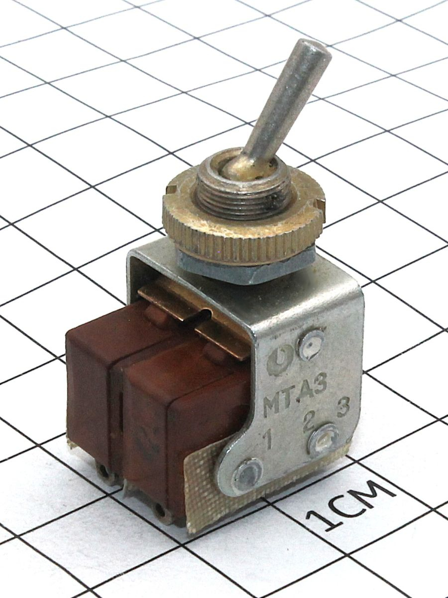 Тумблер:МТД3  демонтаж