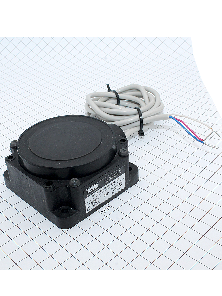 Датчик:индуктивный бесконтактный BE I7-31-P-25-400-ИНД-3В