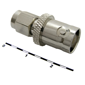 SMA () - BNC () (GSA-1115) (SMA-7820) (BNCJ-SMAP)
