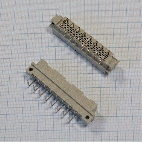 DIN 41612 16 pin (�) 3 ���� �����  ������� �� ����� ��� C/2 16M (103-69004)