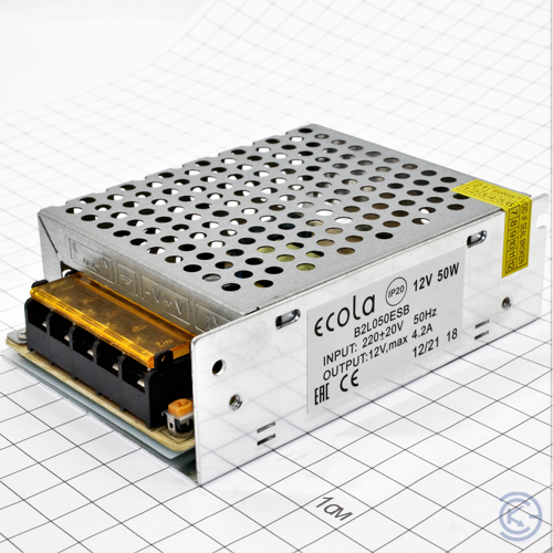 AC/DC в кожухе   50W 220->12V (B2L050ESB)