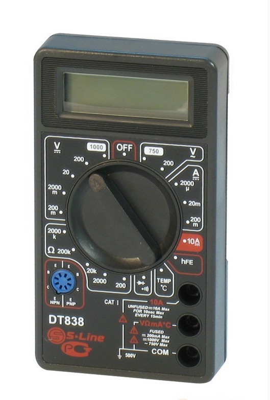 Мультиметр S-Line :DT-838